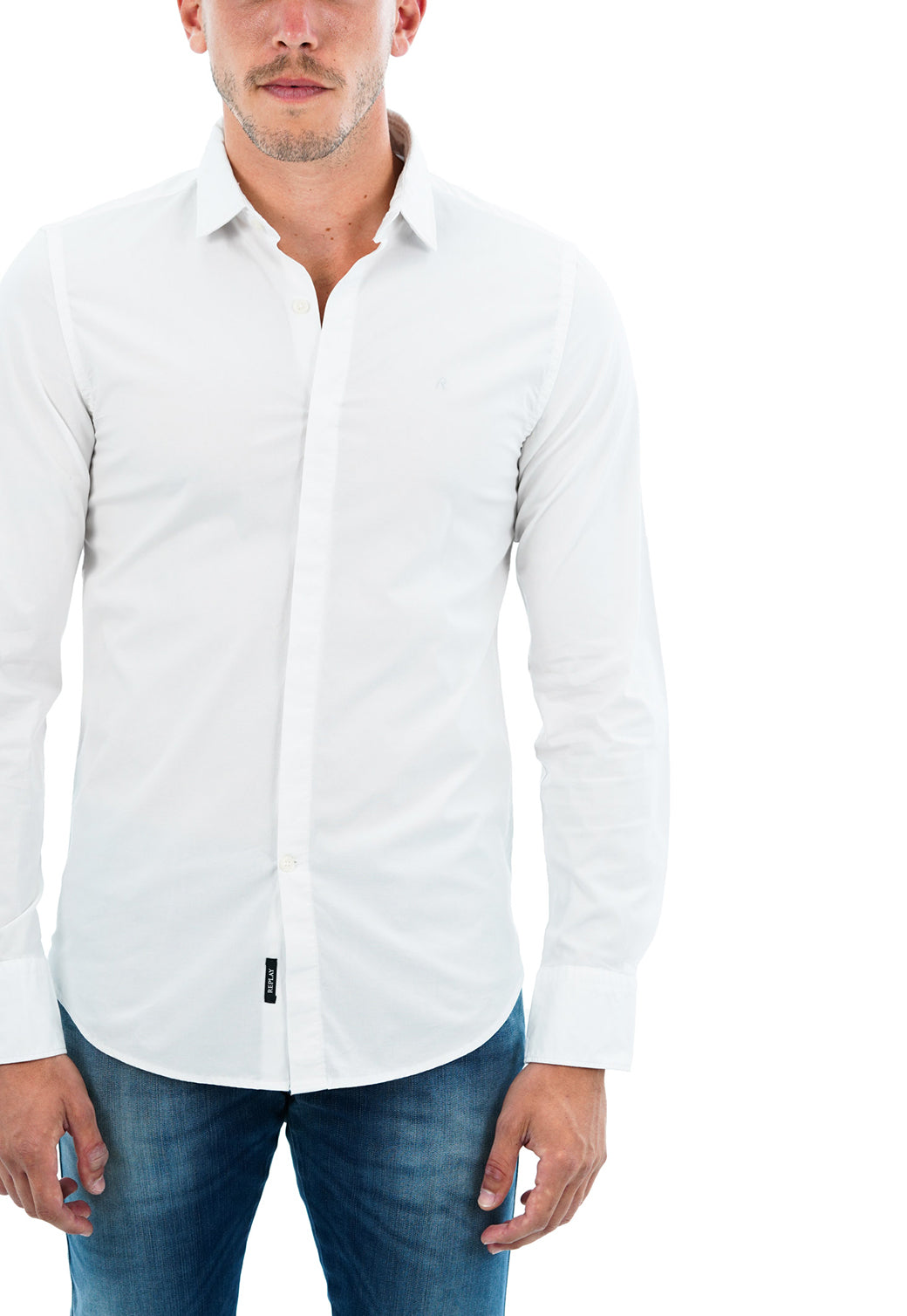 חולצה מכופתרת SLIMFIT גברים