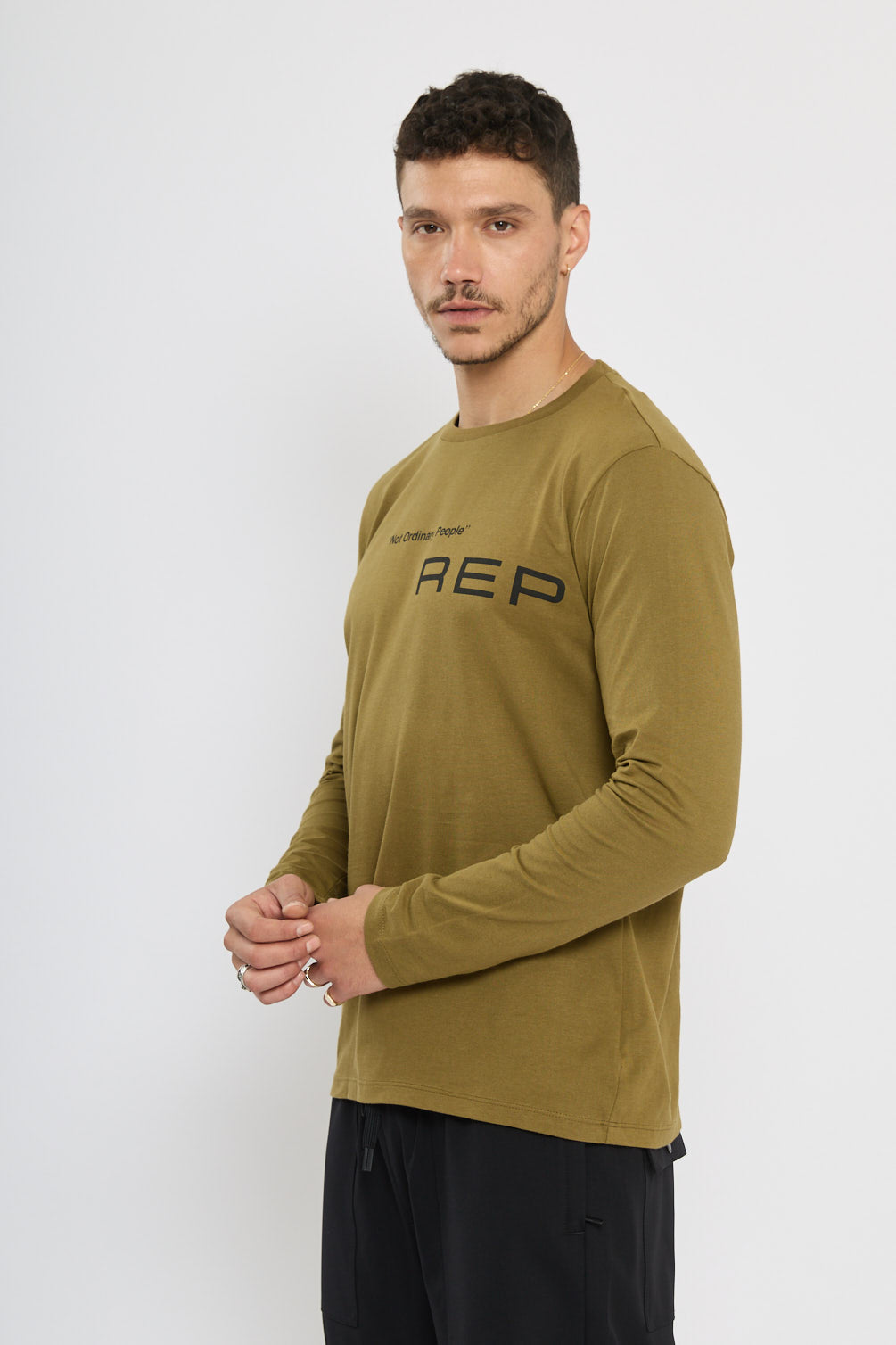טי שירט ארוכה Rep גברים