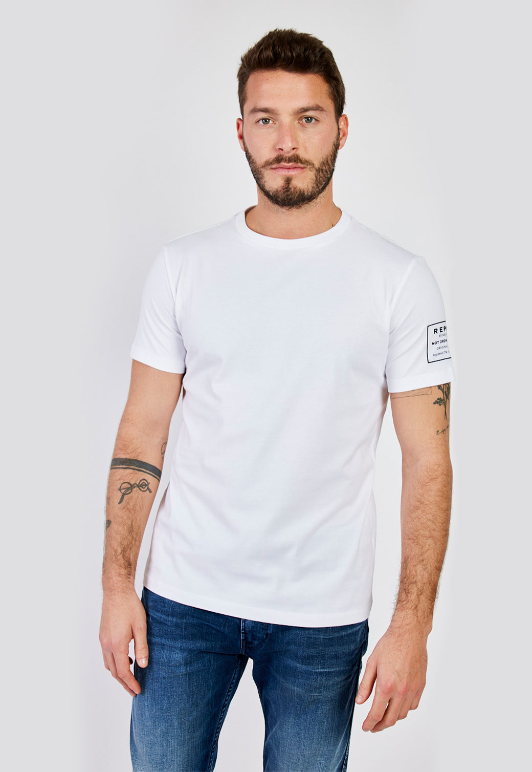 טי שירט קצרה Side Re גברים