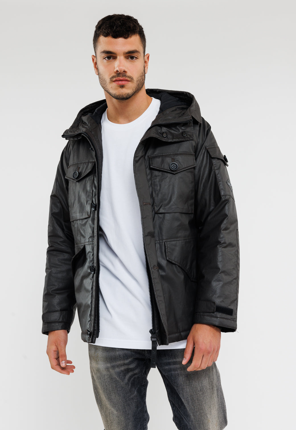 מעיל כיסים גדולים גברים