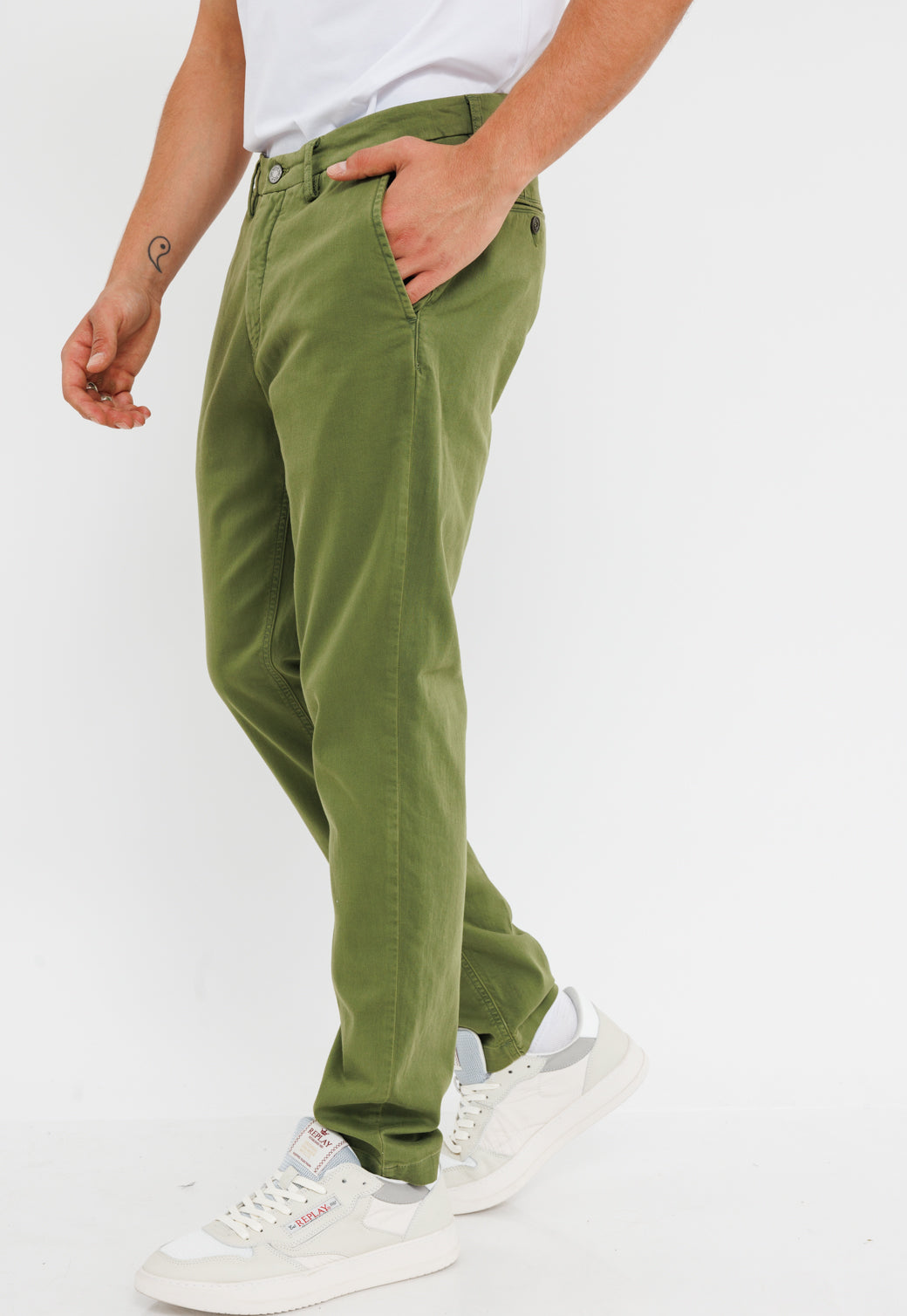 מכנסי צ'ינו Slim Fit ZEUMAR גברים