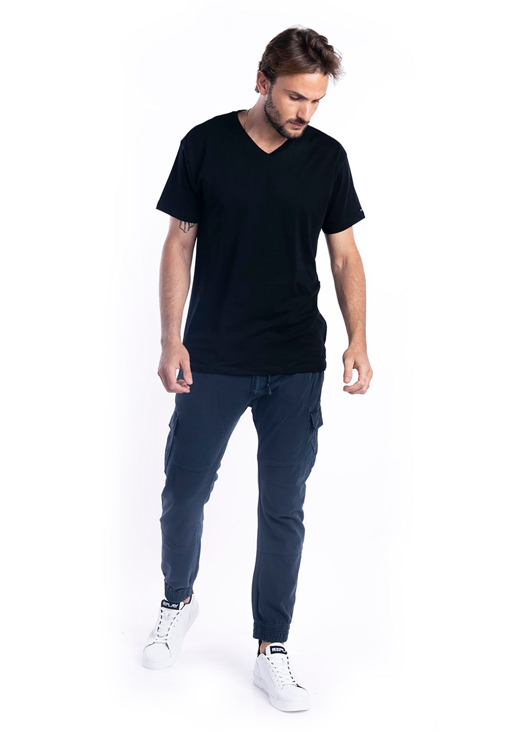 מכנסי דגמ"ח עם כיסים גברים