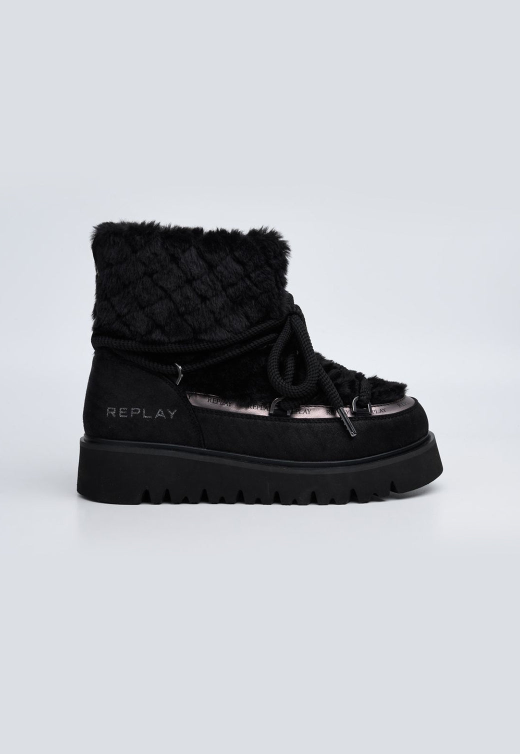 מגפונים לנשים MELROSE FUN בצבע שחור