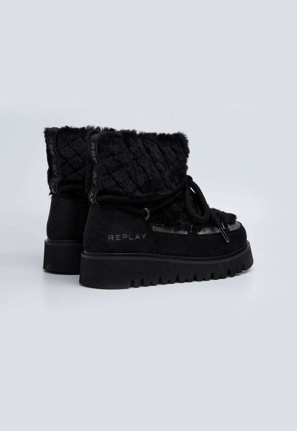 מגפונים לנשים MELROSE FUN בצבע שחור