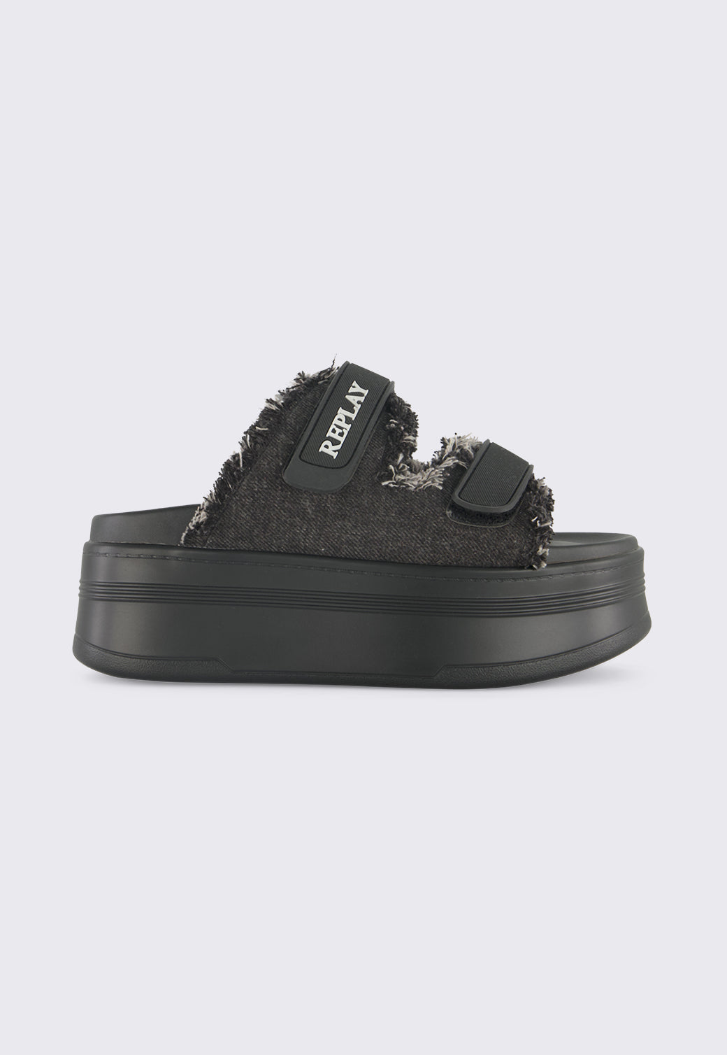 סנדלי פלטפורמה לנשים DEANE ONE בצבע שחור