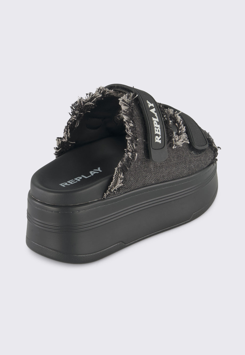 סנדלי פלטפורמה לנשים DEANE ONE בצבע שחור