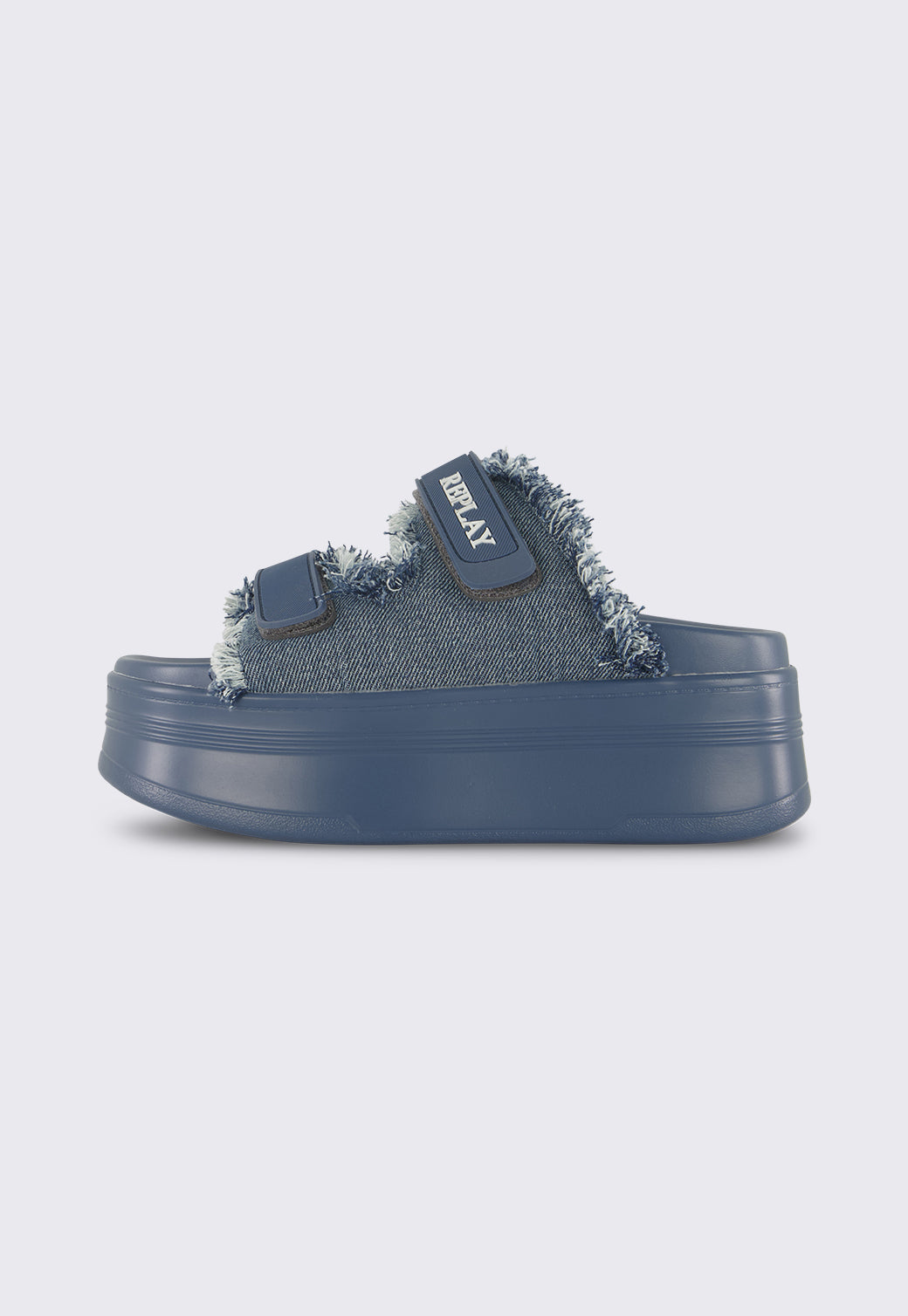 סנדלי פלטפורמה לנשים DEANE בצבע כחול