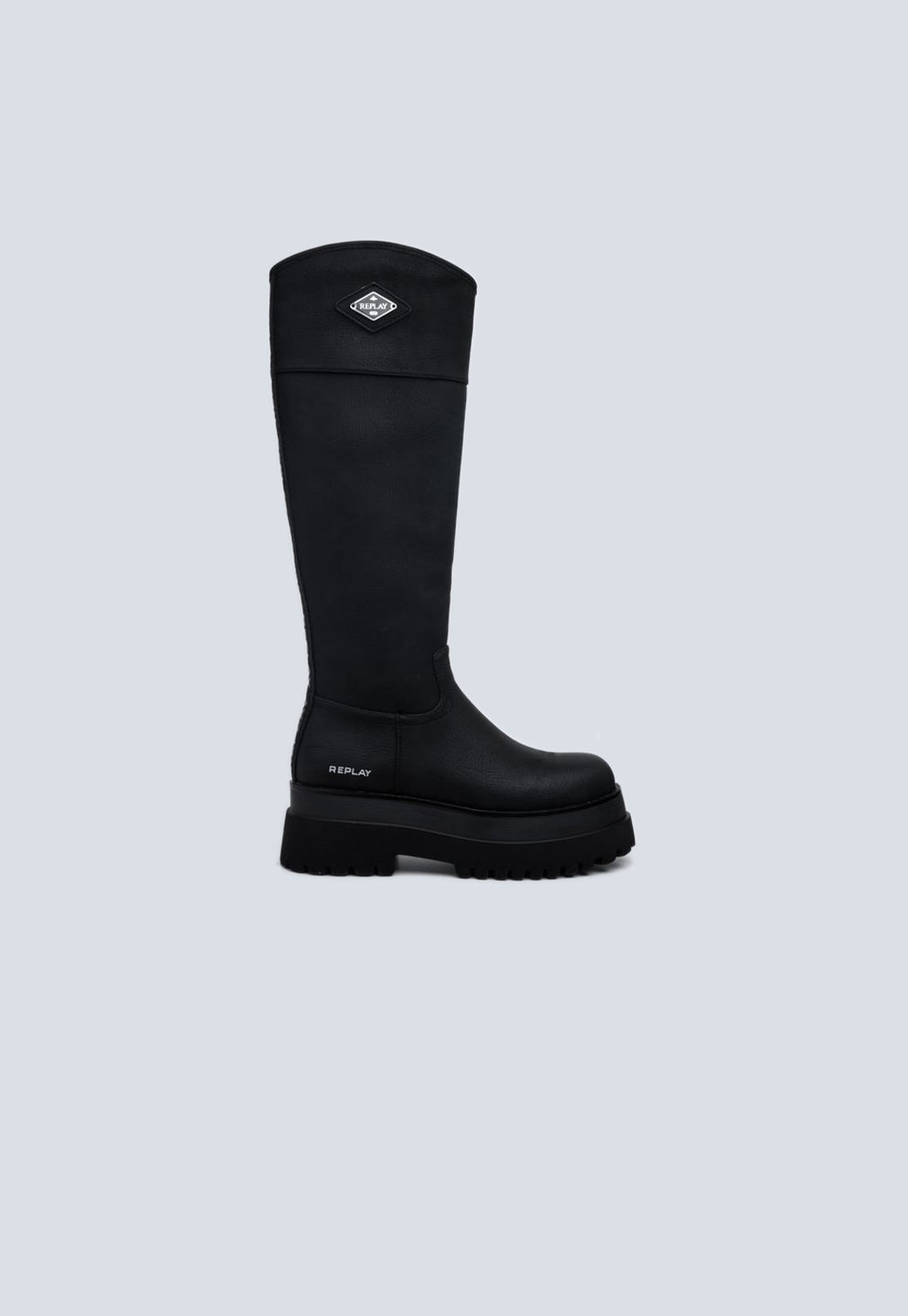 מגפי ברך לנשים ANY TRADE בצבע שחור