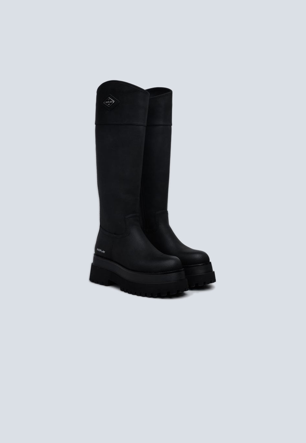 מגפי ברך לנשים ANY TRADE בצבע שחור