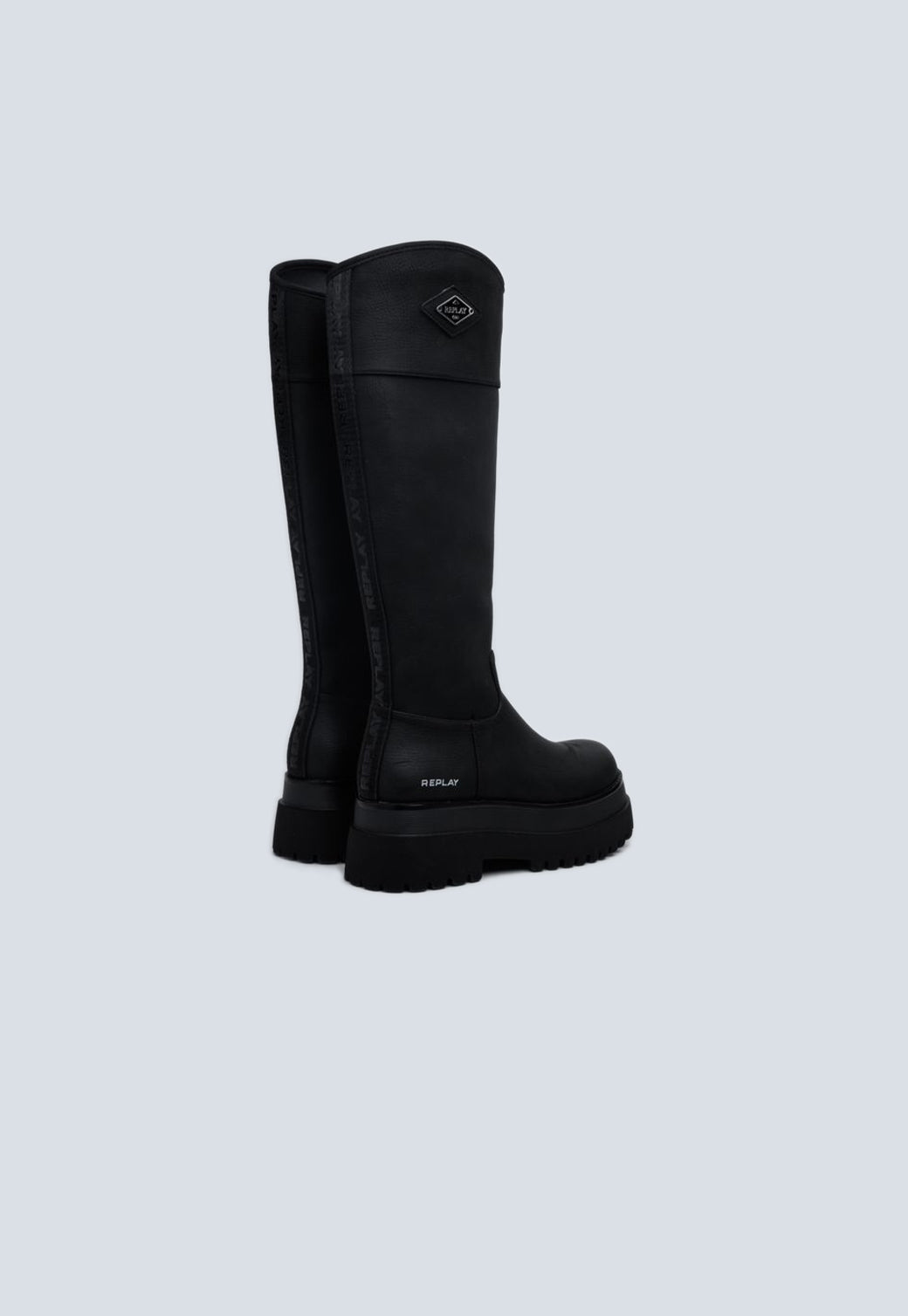 מגפי ברך לנשים ANY TRADE בצבע שחור