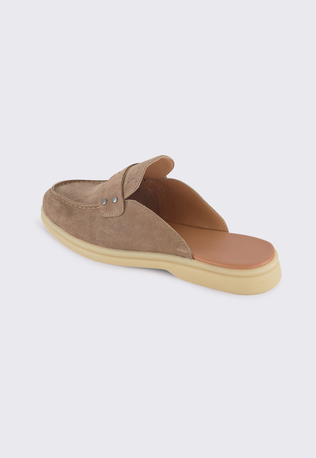 מוקסין פתוח לגברים KADDYE בצבע חום בהיר