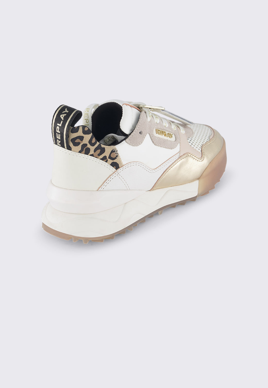 סניקרס נשים CLASSIC בגוון לבן-פלטינה