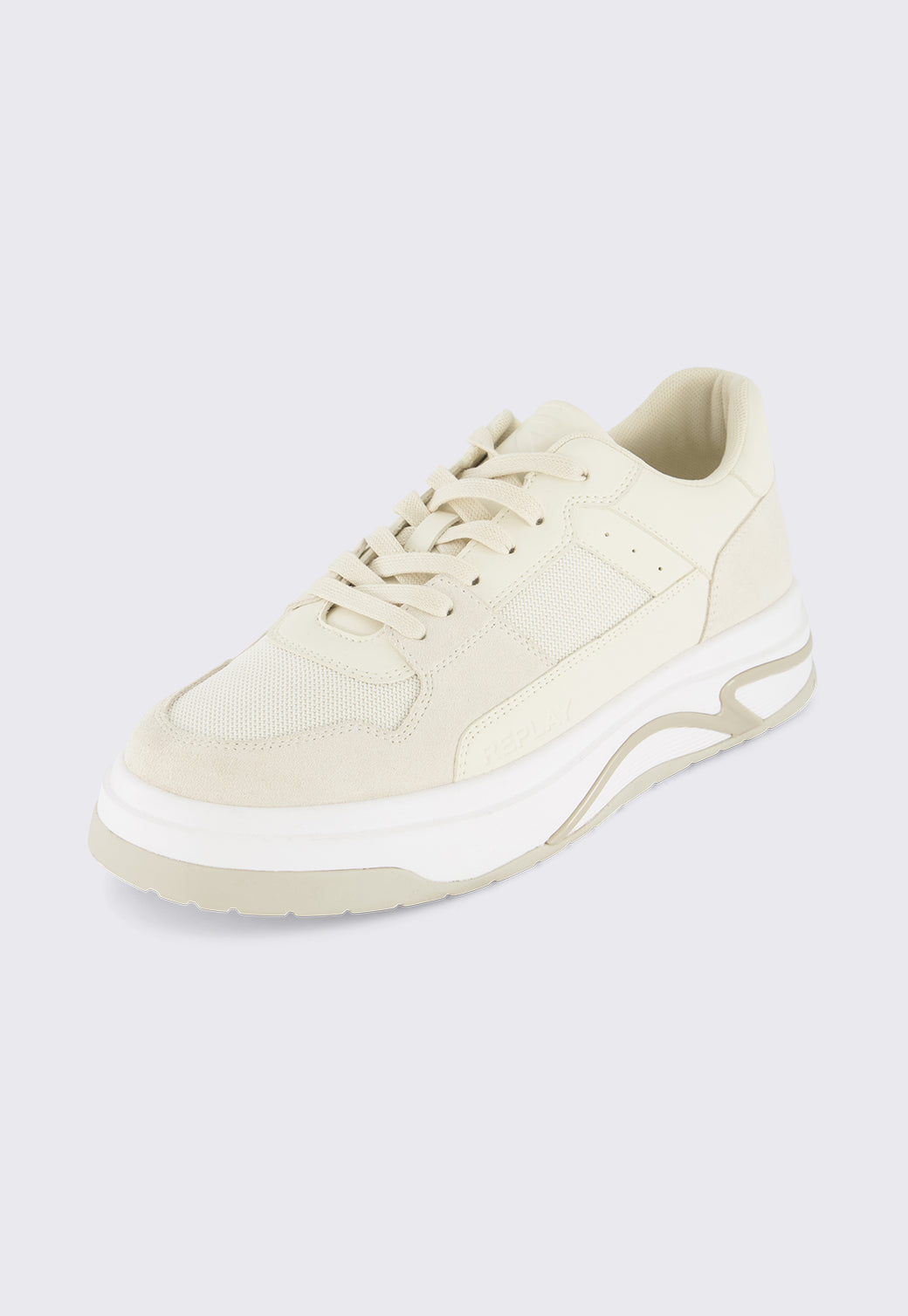 סניקרס לגברים DRIFT ONE בצבע שמנת