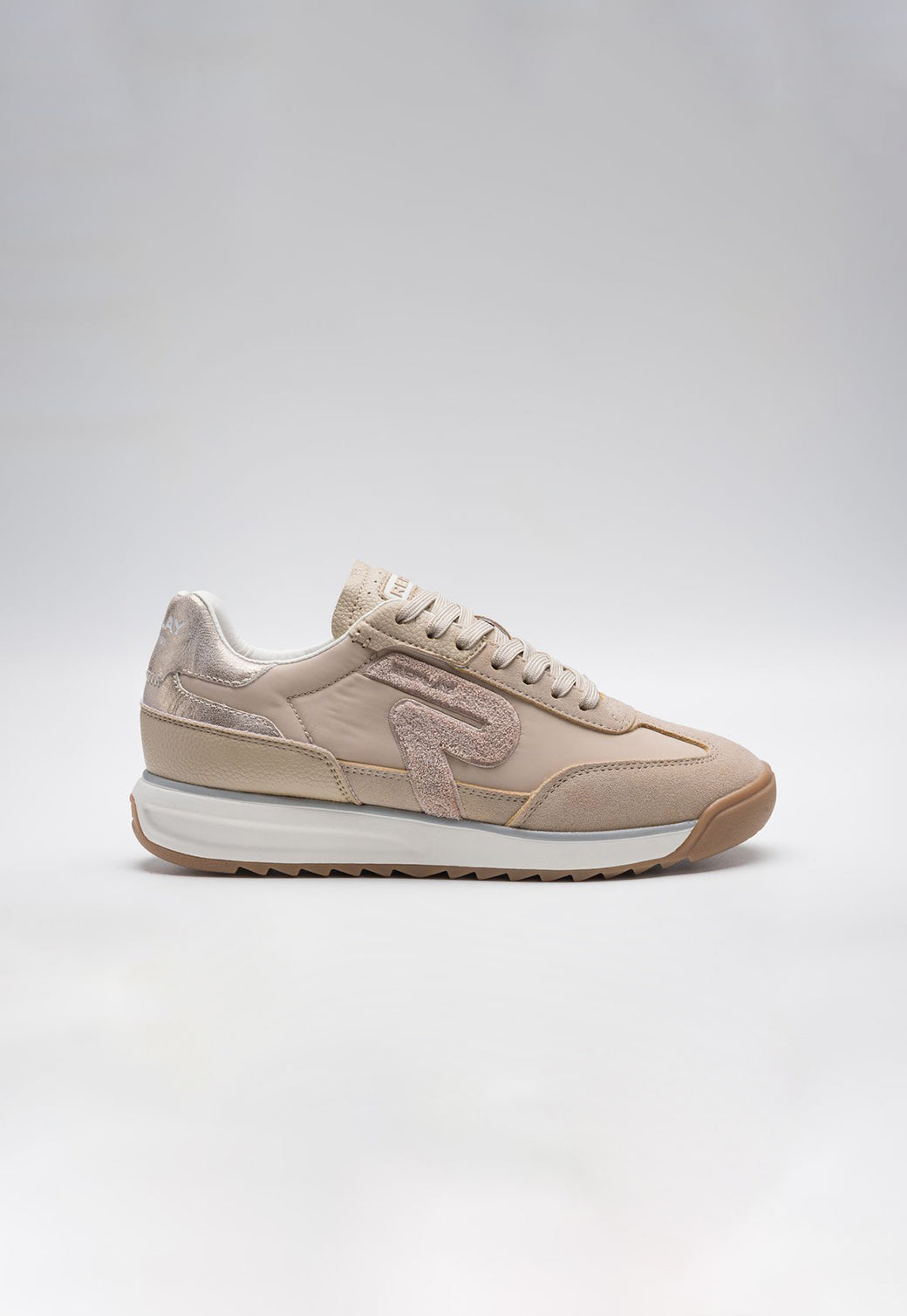 סניקרס לנשים YARD בצבע בז'