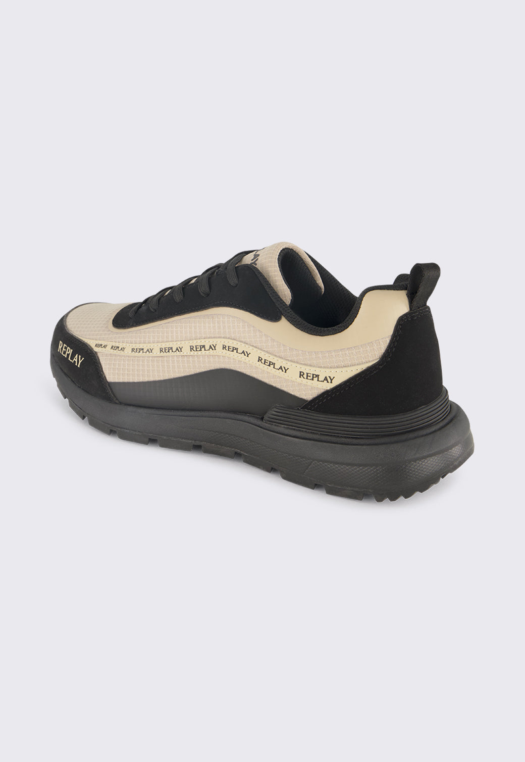 סניקרס לגברים DAVI ONE בצבע בז׳-שחור