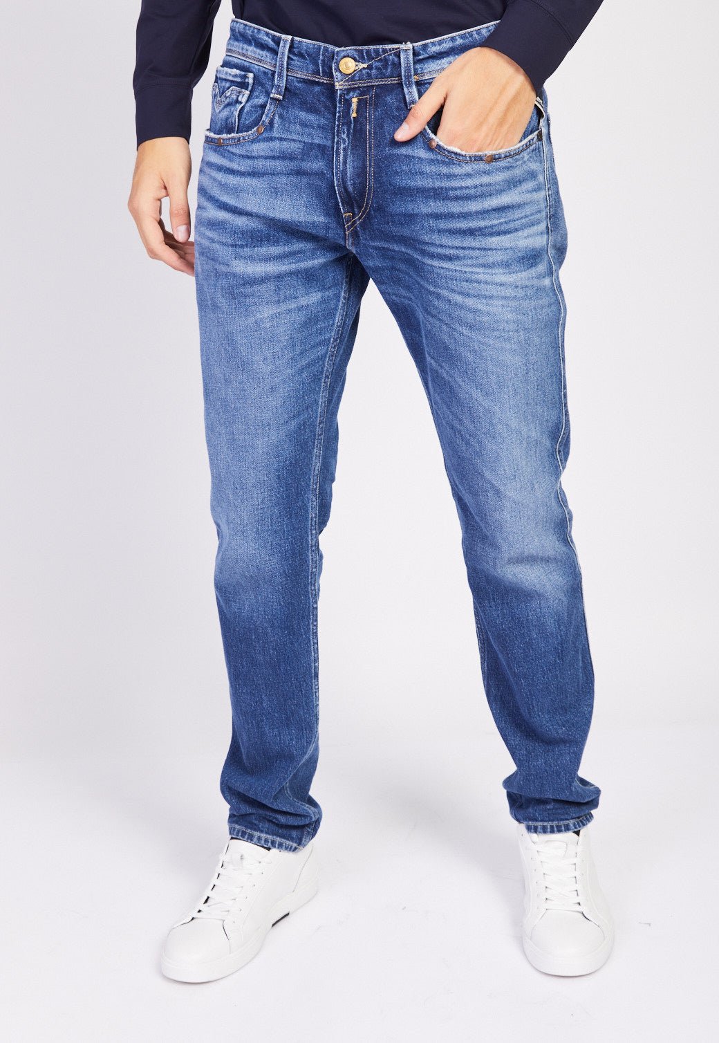 ג'ינס Anbass Slim Fit גברים - Replay