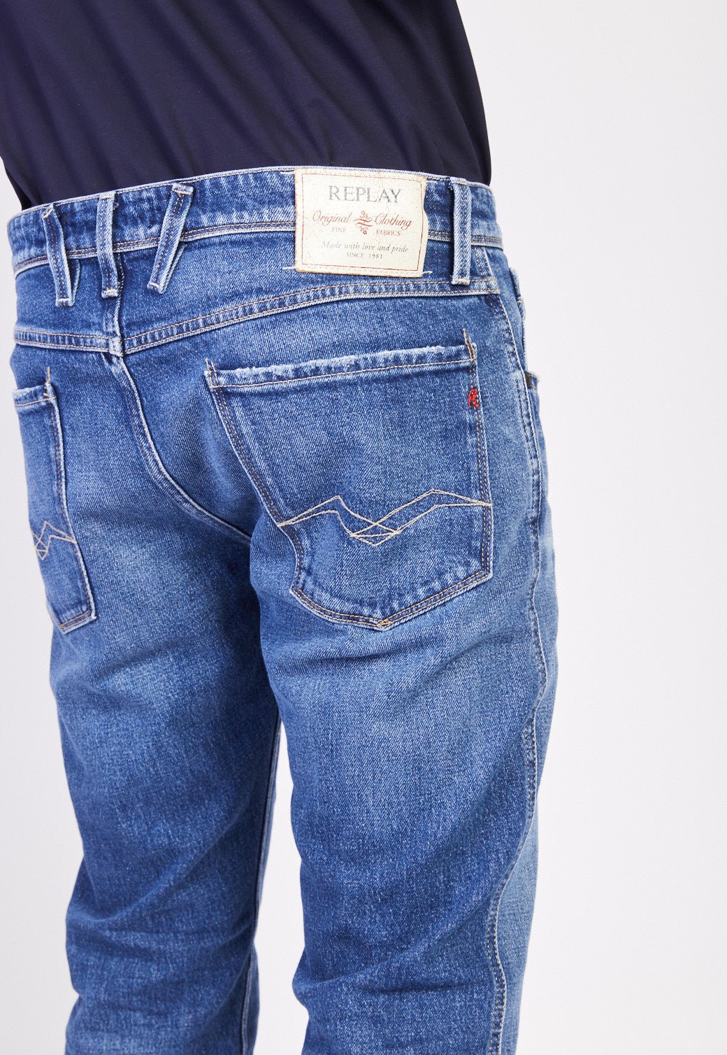 ג'ינס Anbass Slim Fit גברים - Replay