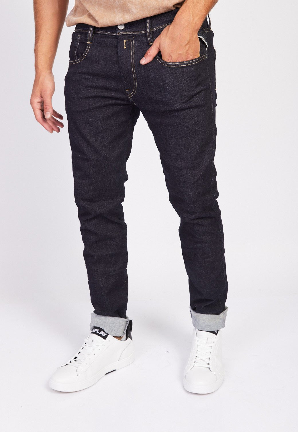 ג'ינס Anbass Slim Fit גברים - Replay