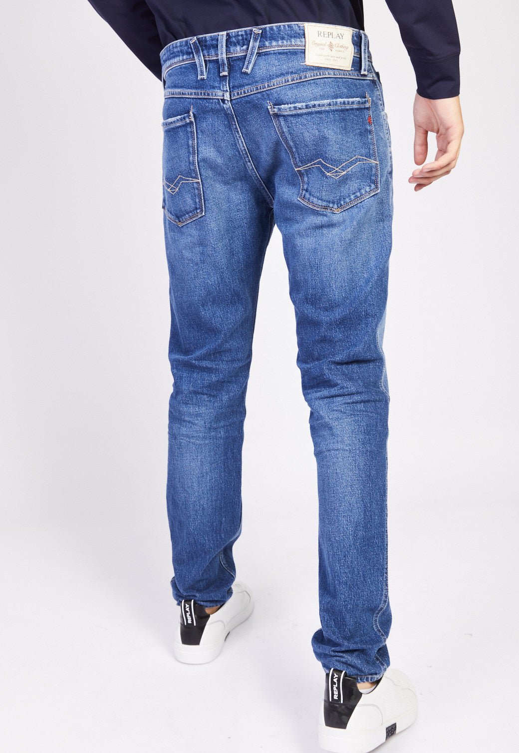 ג'ינס Anbass Slim Fit גברים - Replay