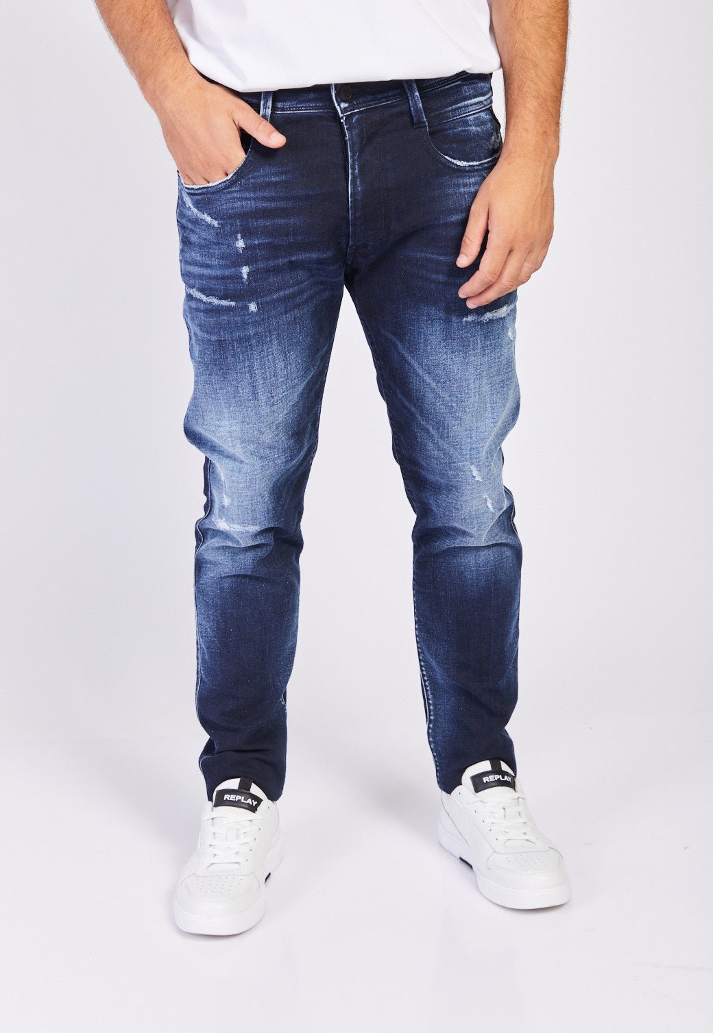 ג'ינס Bronny Super Slim Fit גברים - Replay