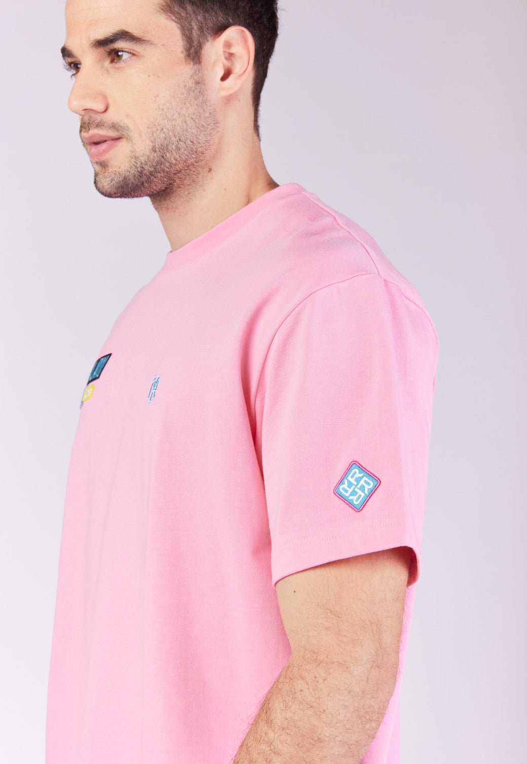 טי שירט אוברסייז עם לוגו גברים - Replay