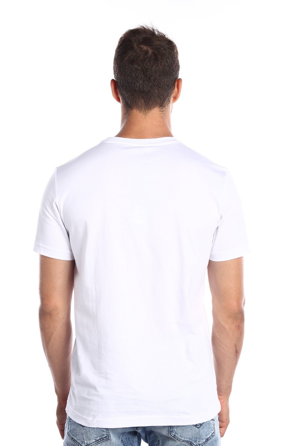 טי שירט קצרה TRUST YOUR INSTINCT גברים - Replay