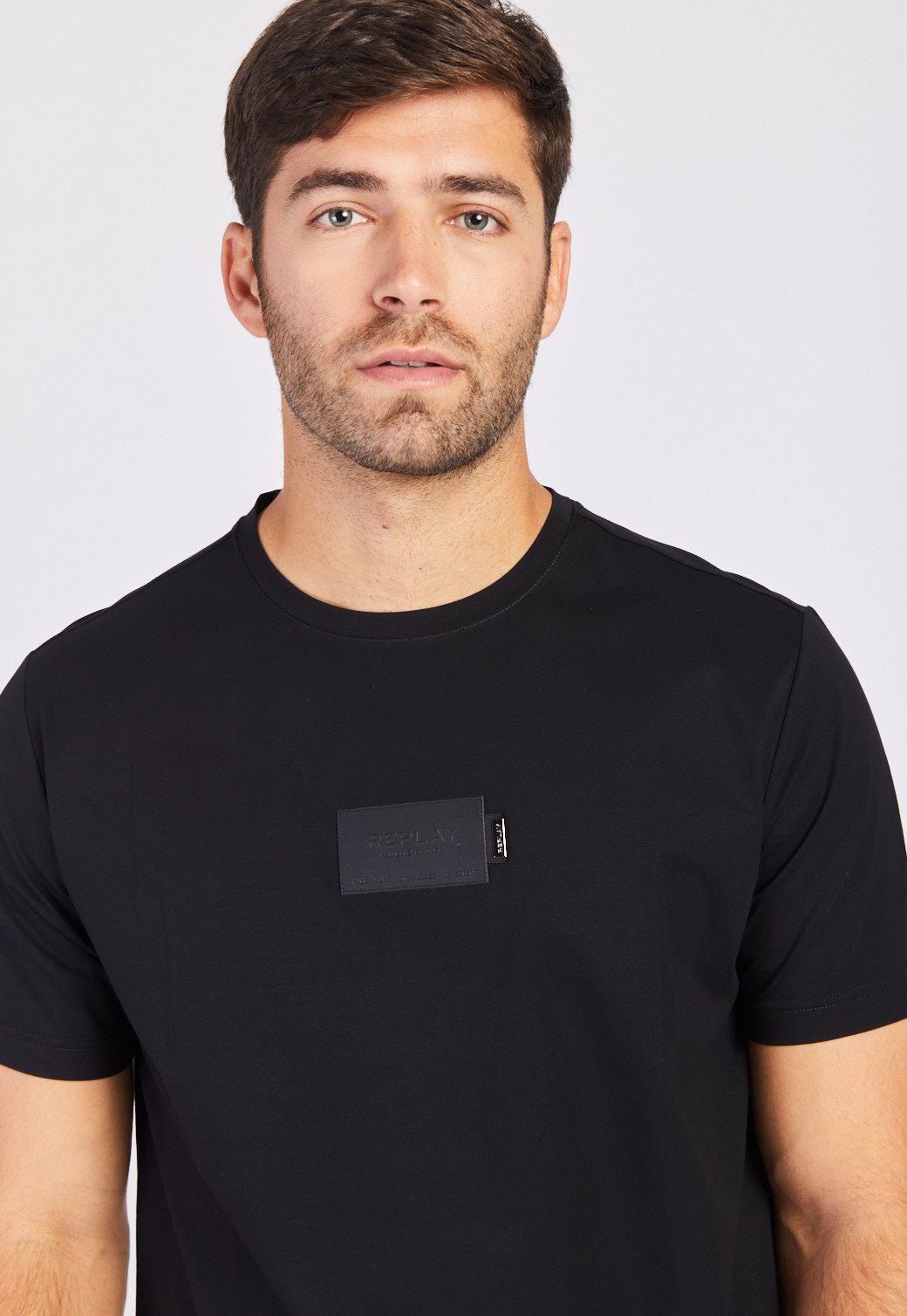 טי שירט מרצרייז קצרה גברים - Replay