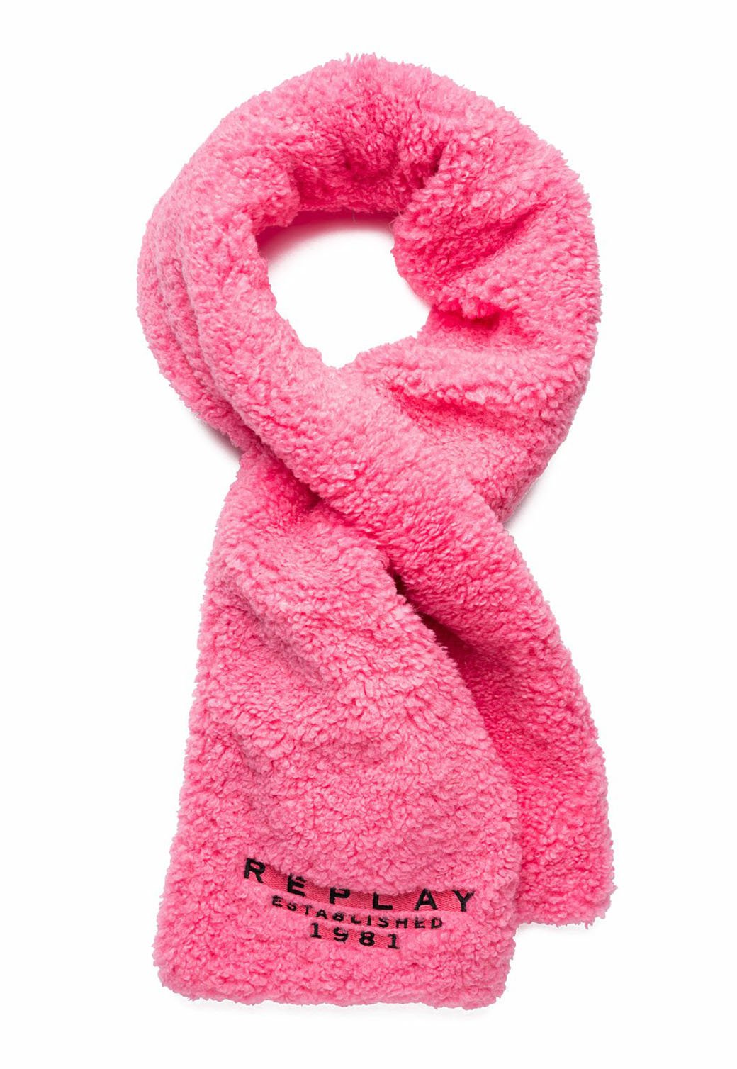 צעיף פלאף לוגו רקום גברים - Replay