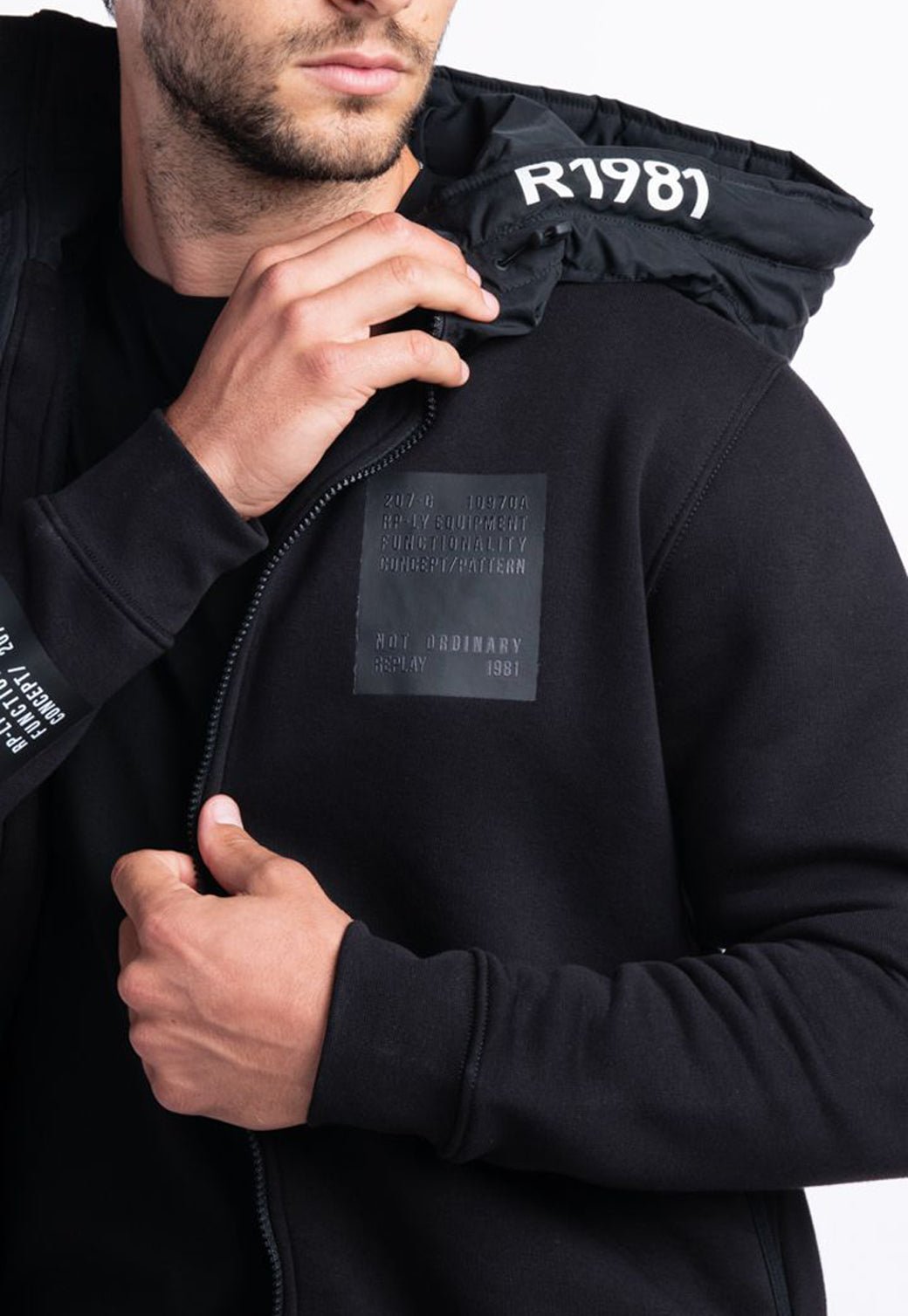 קפוצ'ון עם לוגו גברים - Replay