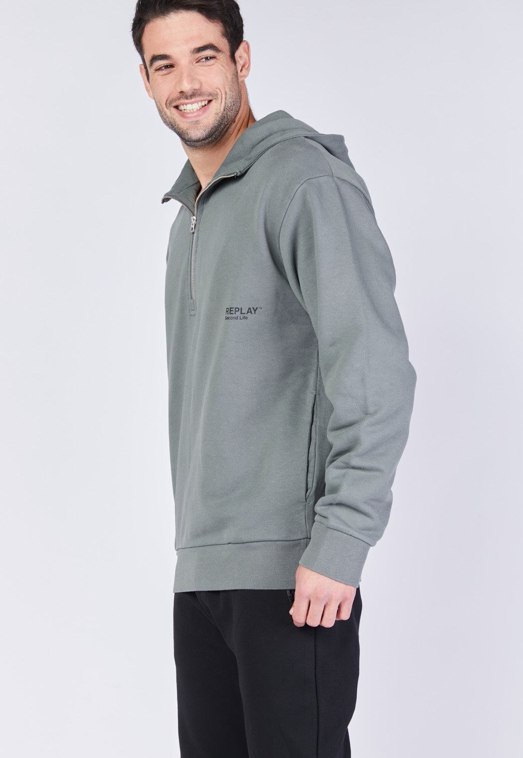 קפוצ'ון עם לוגו גברים - Replay