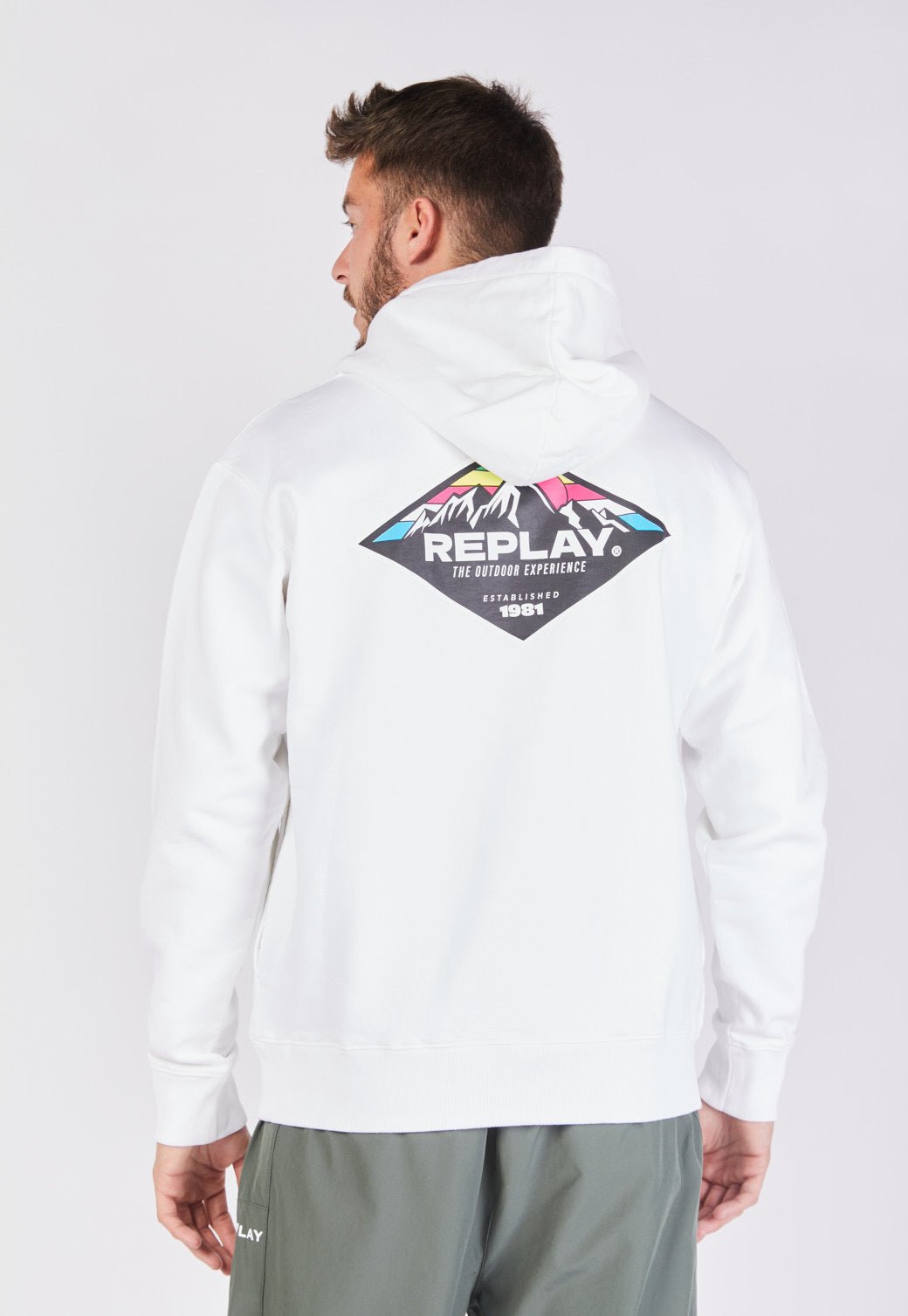 קפוצ'ון עם לוגו גברים - Replay