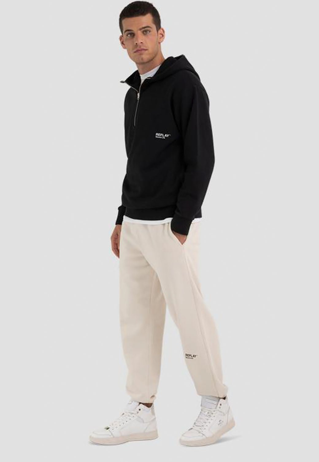 קפוצ'ון עם לוגו גברים - Replay