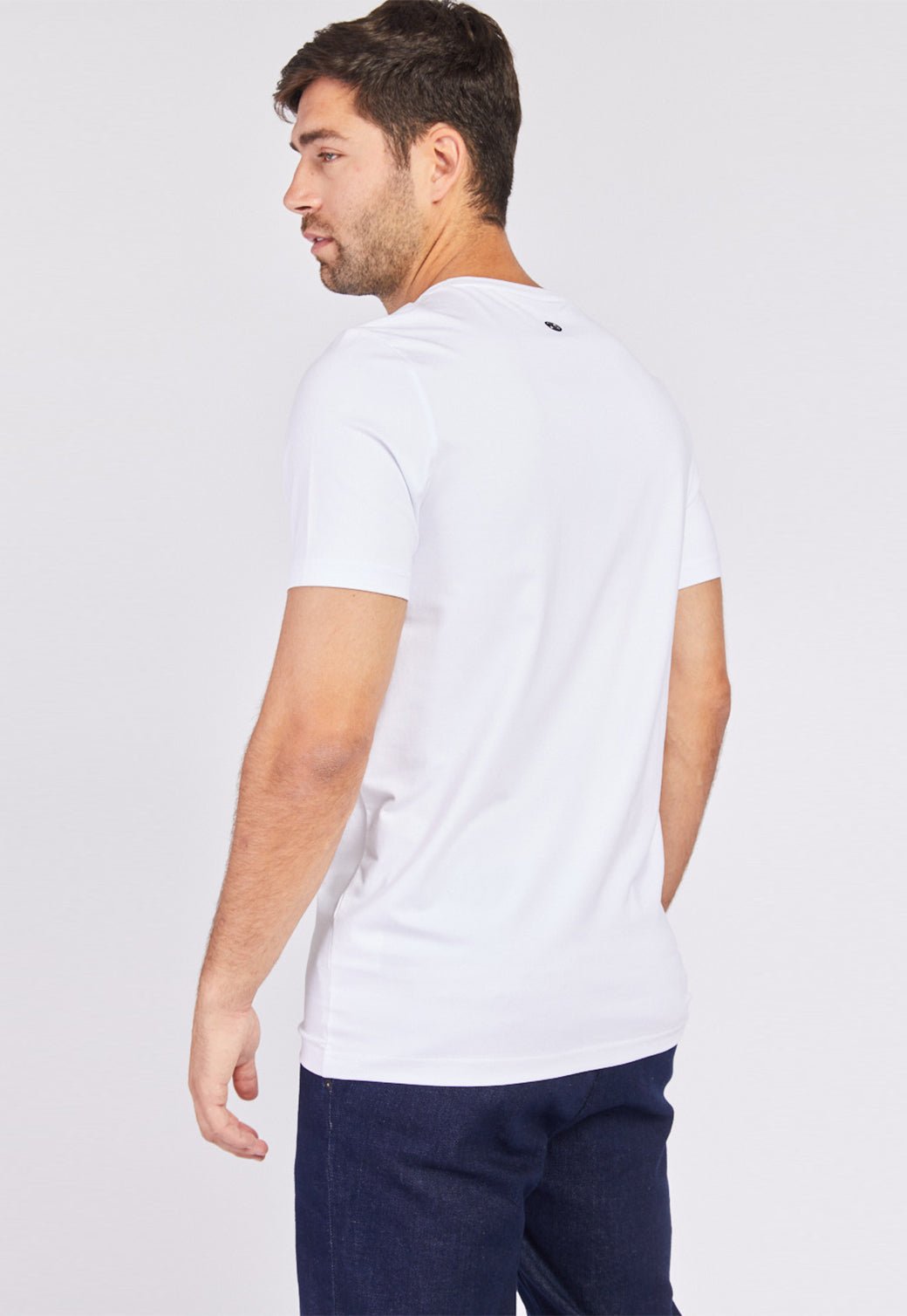 M LYCRA S/S SHIRT 24265808 WHITE 00 - Replay