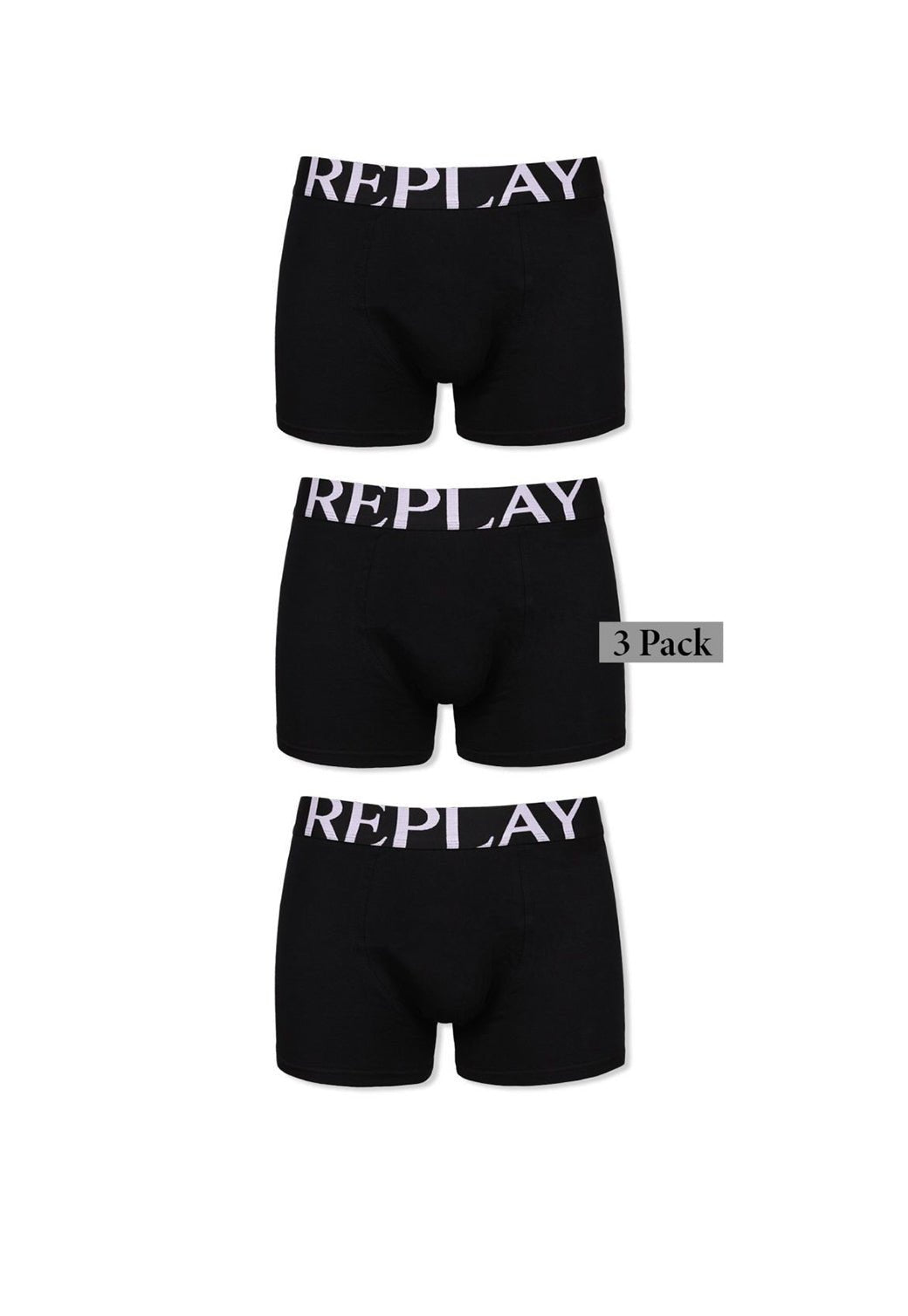 מארז 3 תחתוני בוקסר גברים - Replay