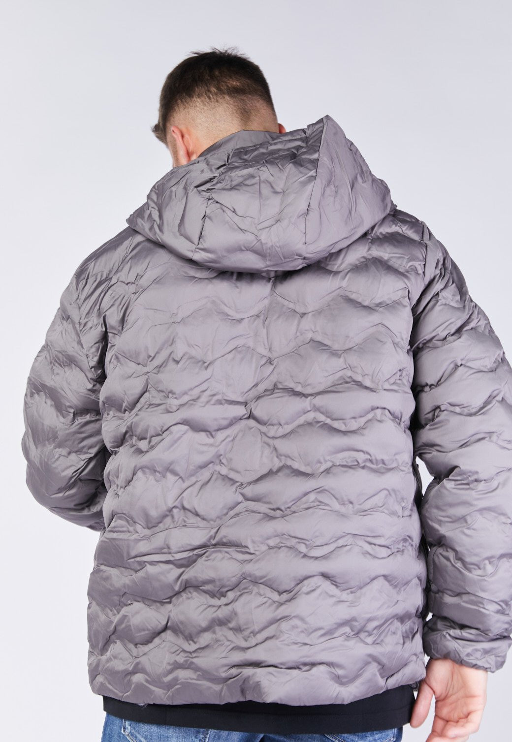 מעיל פוך עם לוגו גברים - Replay