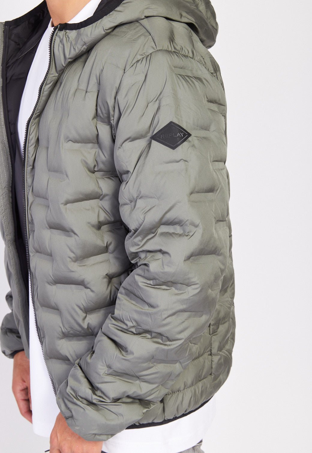 מעיל עם לוגו גברים - Replay