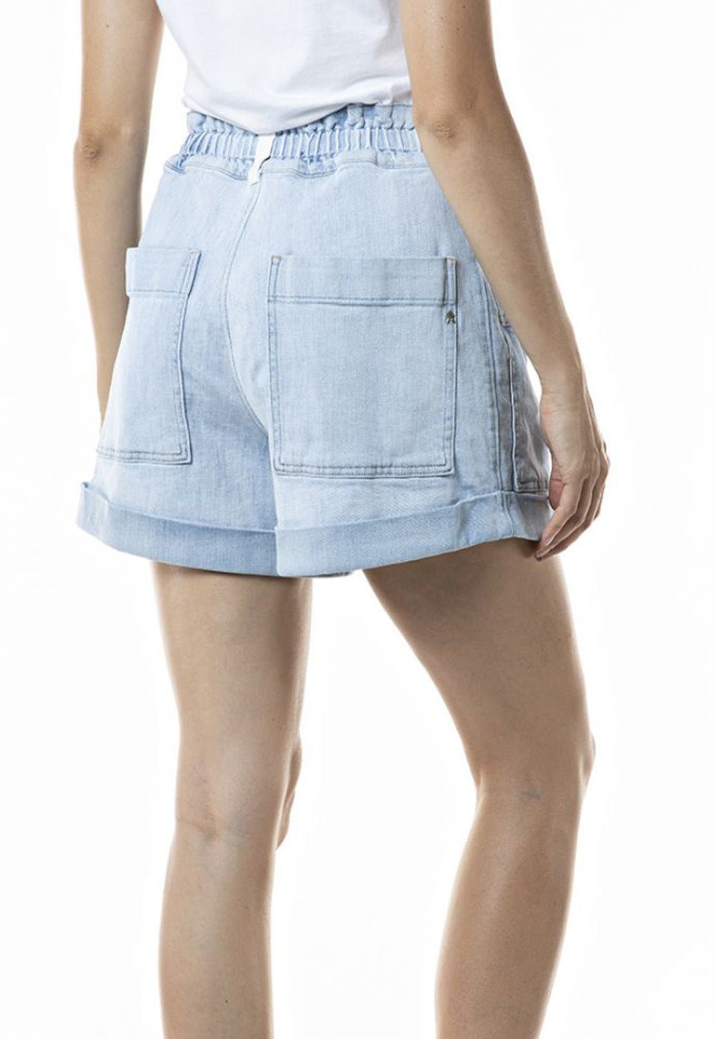 מכנס קצר עם כיסים נשים - Replay