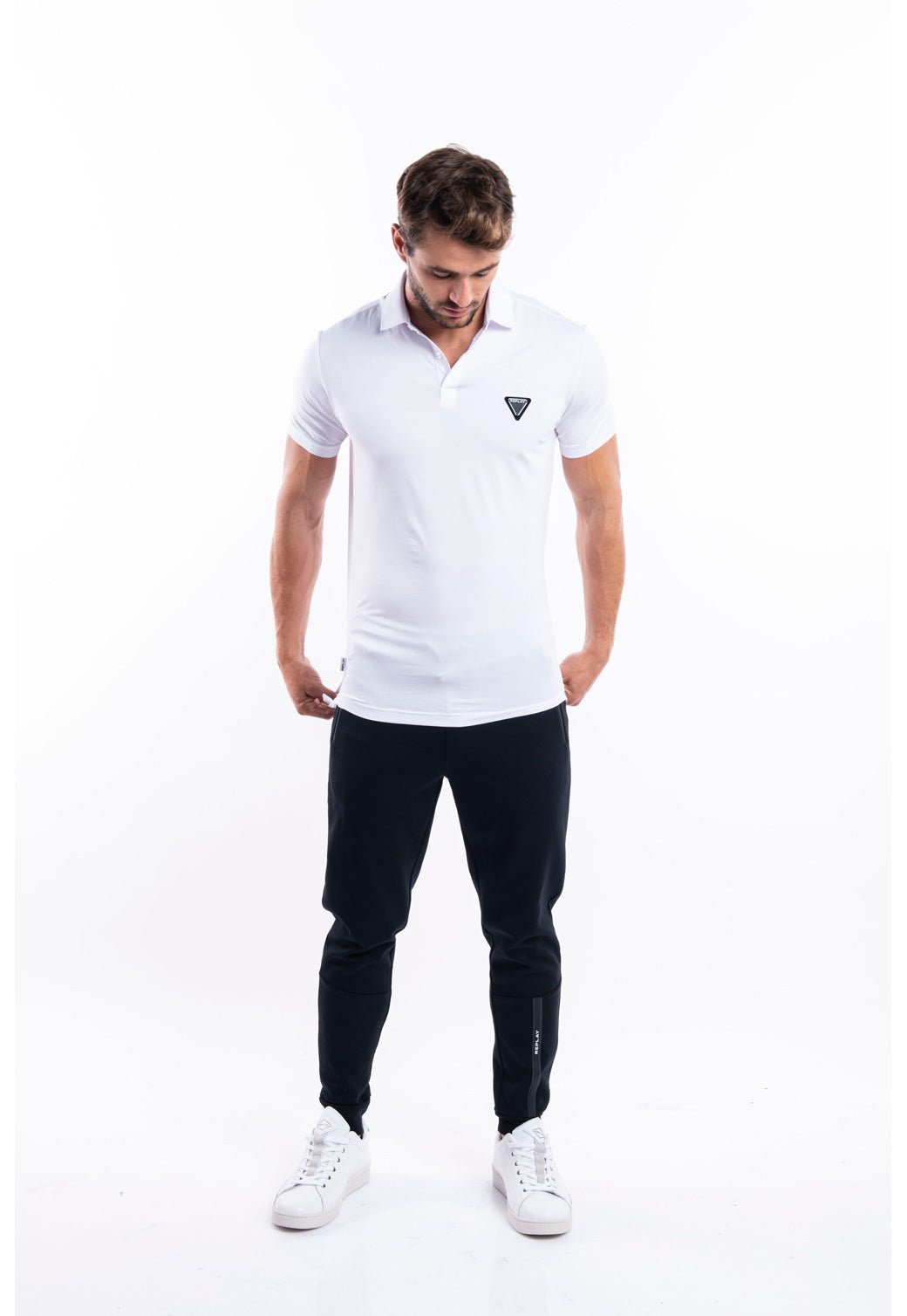 מכנסי אינטרלוק עם רוכסן גברים - Replay