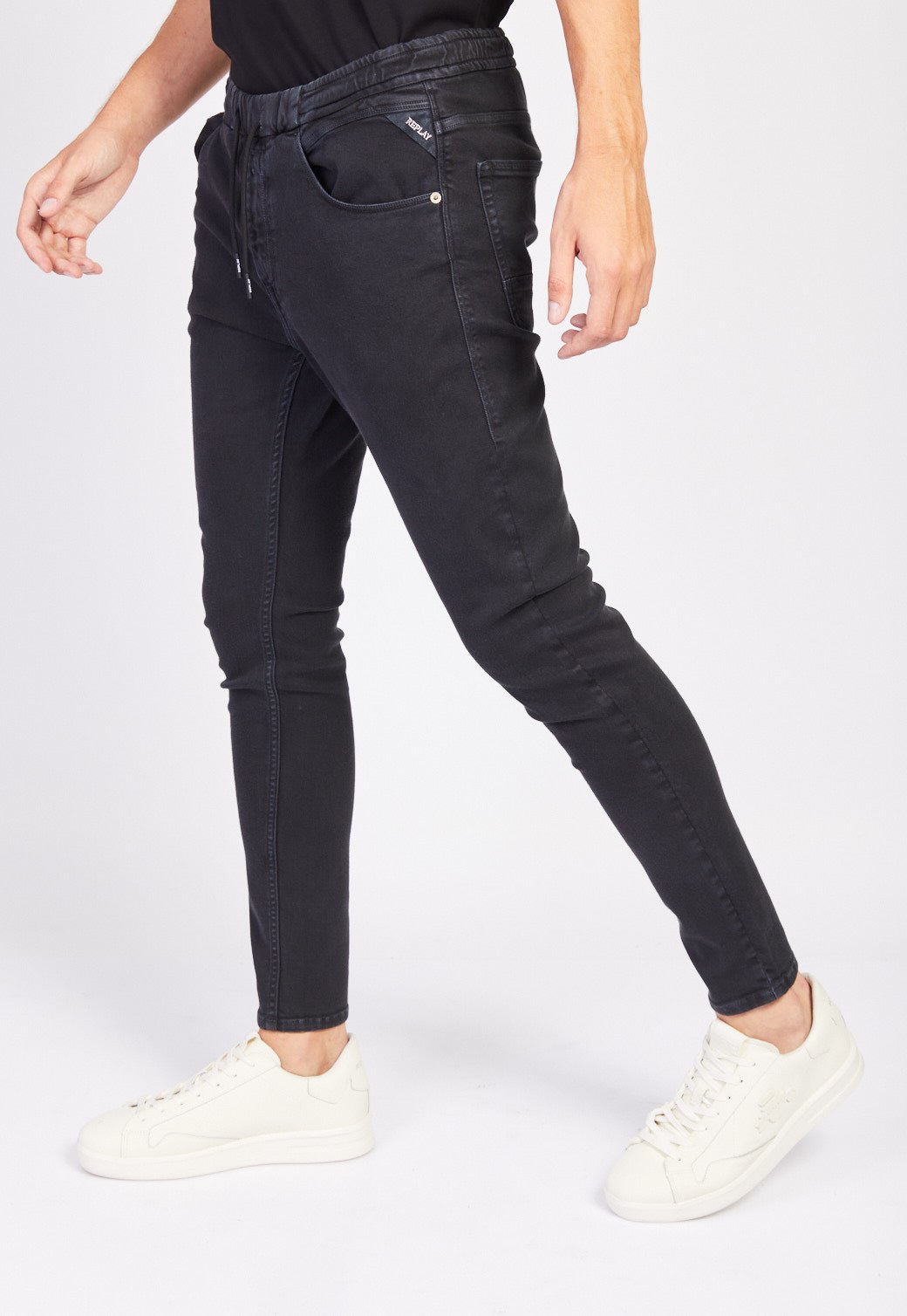 מכנסי ג'ינס עם גומי גברים - Replay