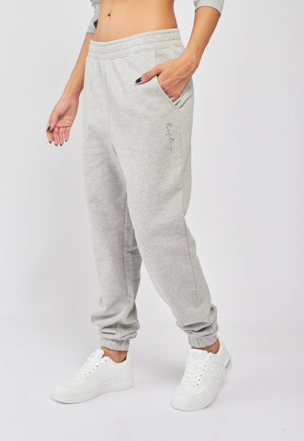 מכנסי טרנינג עם כיסים נשים - Replay