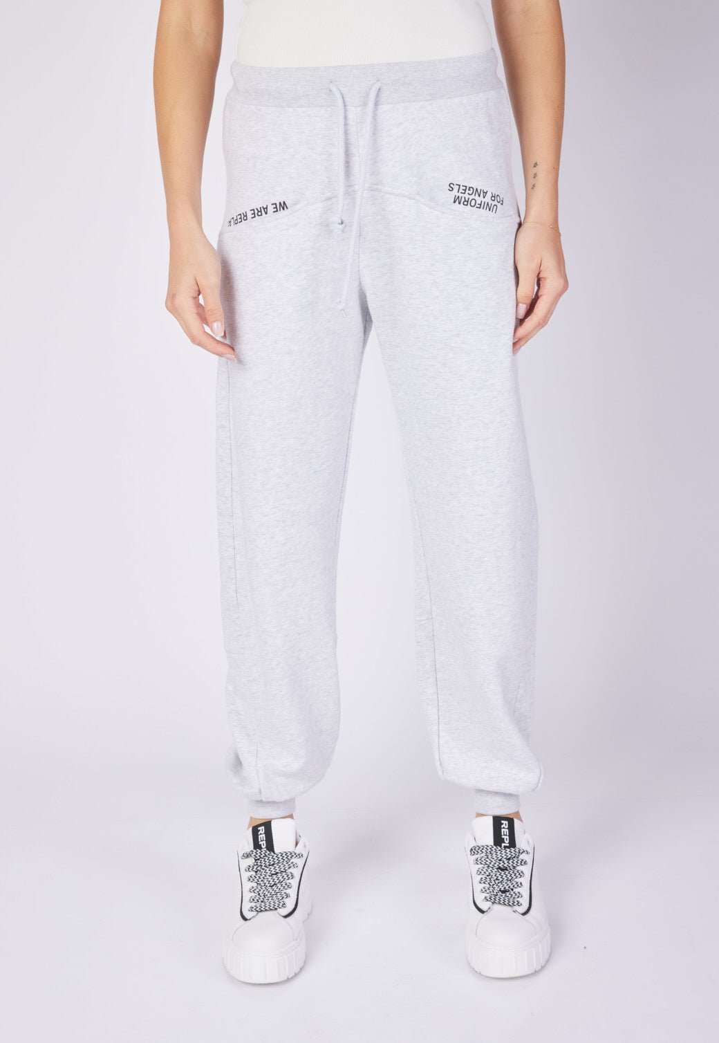 מכנסי טרנינג עם כיסים נשים - Replay