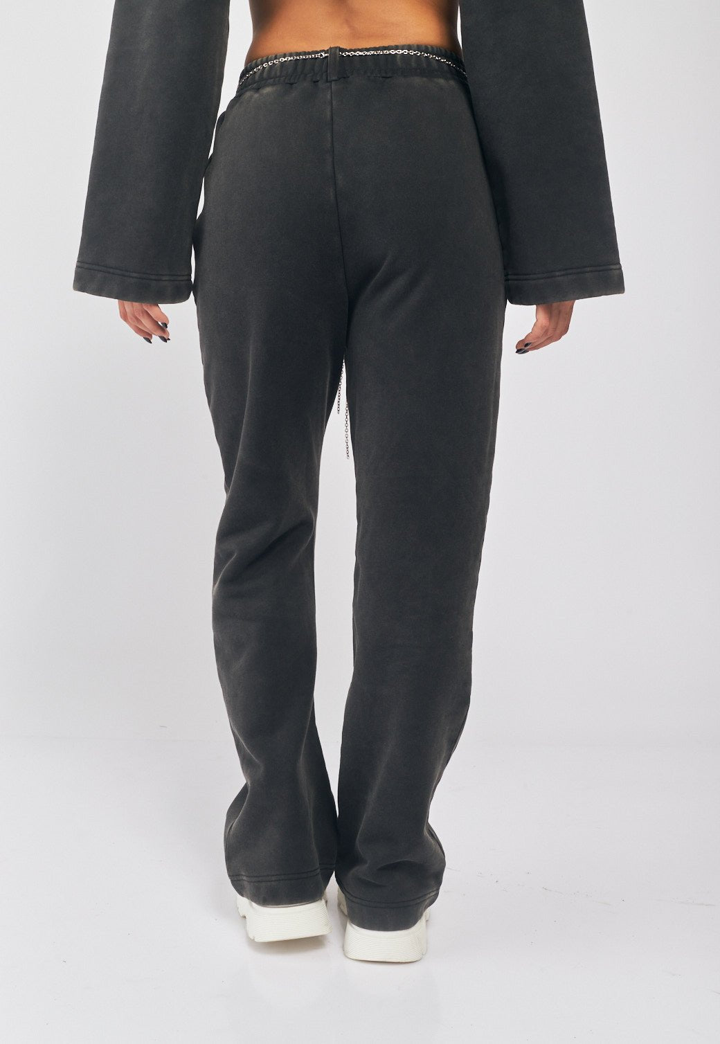 מכנסי טרנינג עם שרשרת בחגורה נשים - Replay