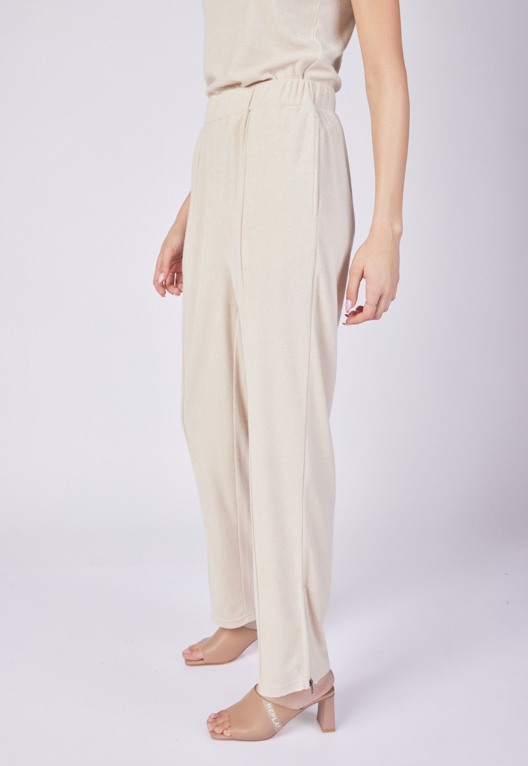 מכנסי טרנינג מגבת נשים - Replay