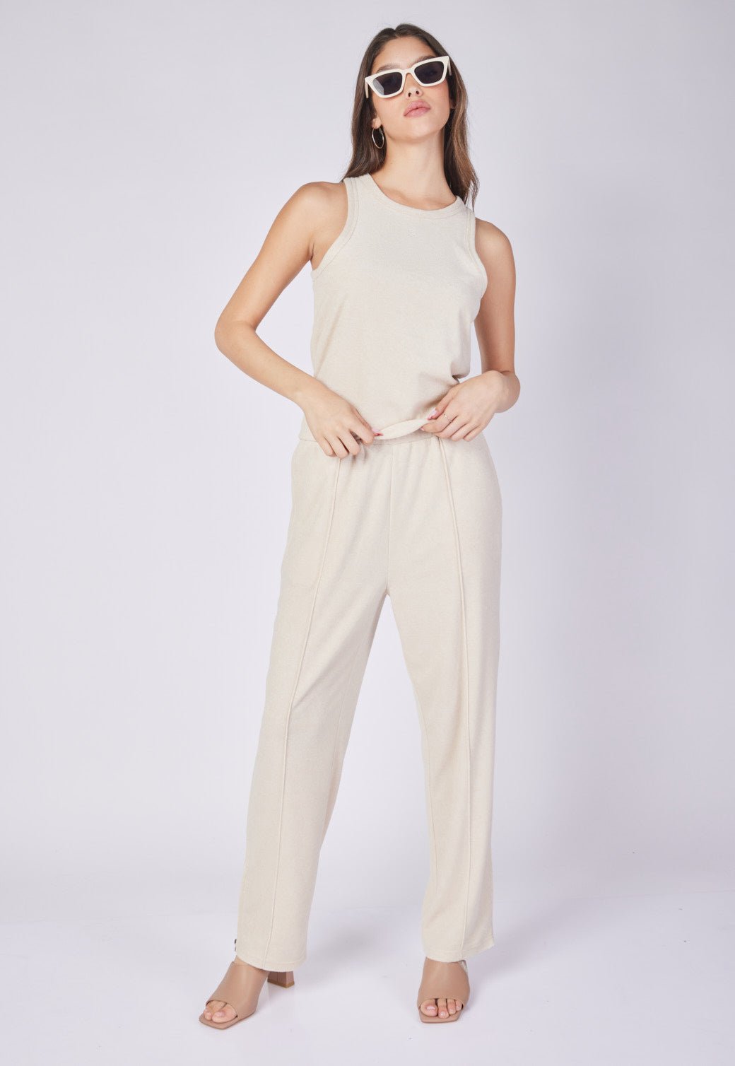 מכנסי טרנינג מגבת נשים - Replay