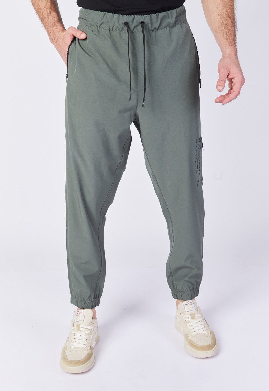 מכנסיים ארוכים ספורט אלגנט גברים - Replay