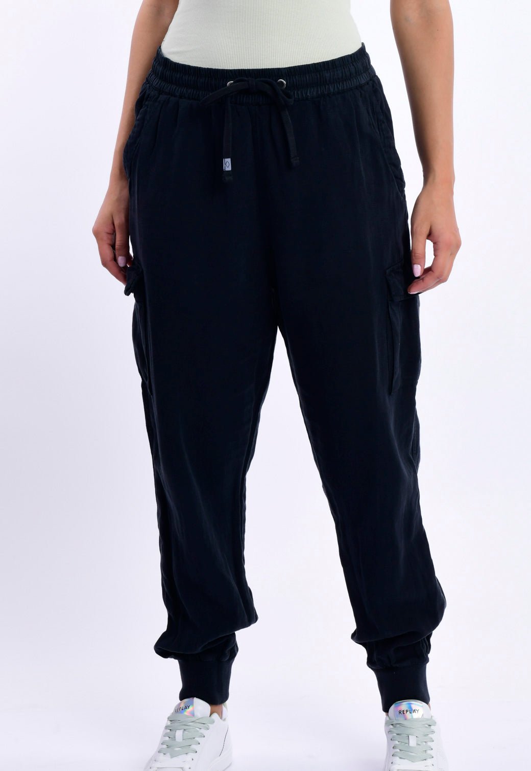 מכנסיים עם כיסים נשים - Replay