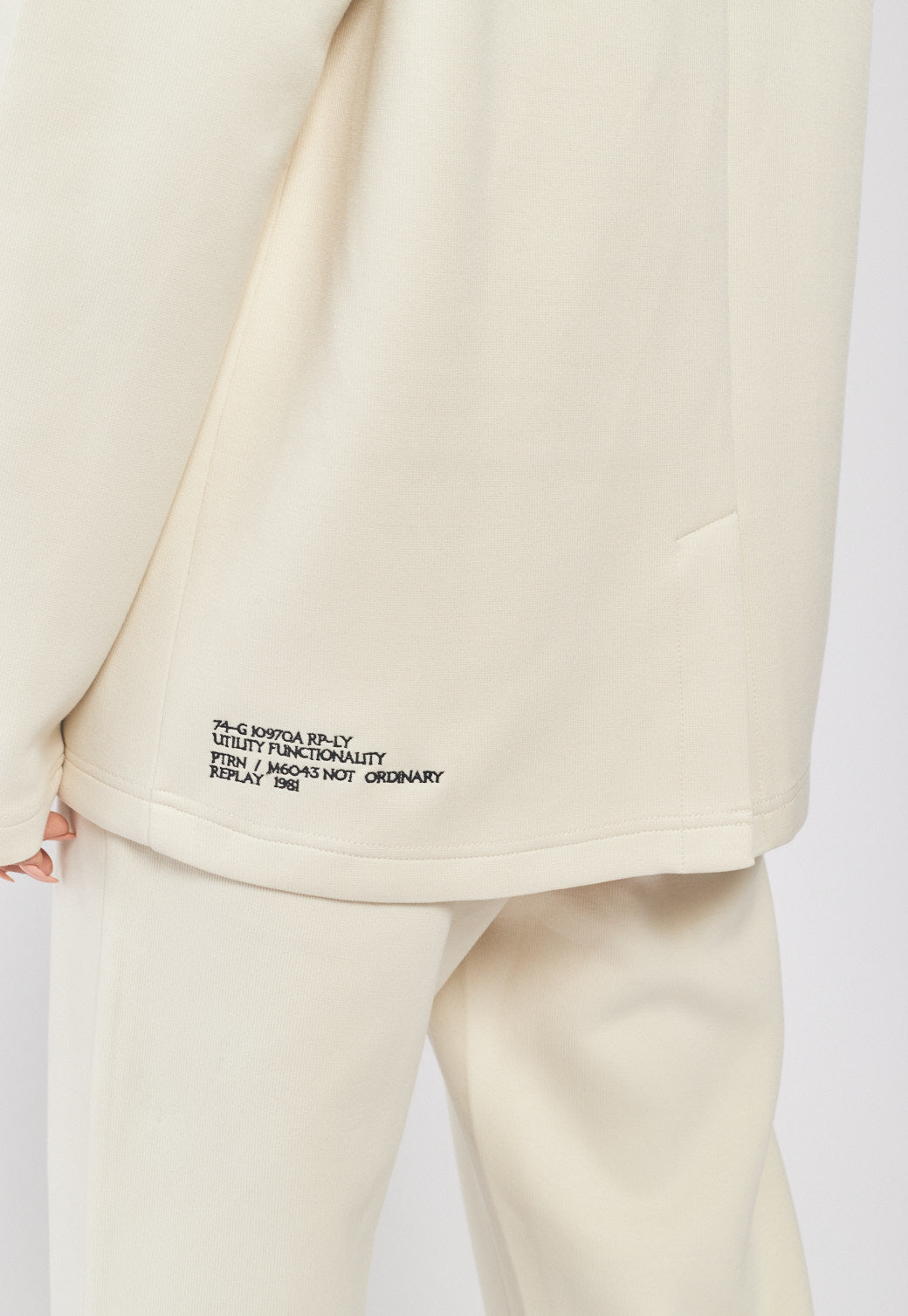 מכנסיים מתרחבים עם שסע נשים - Replay