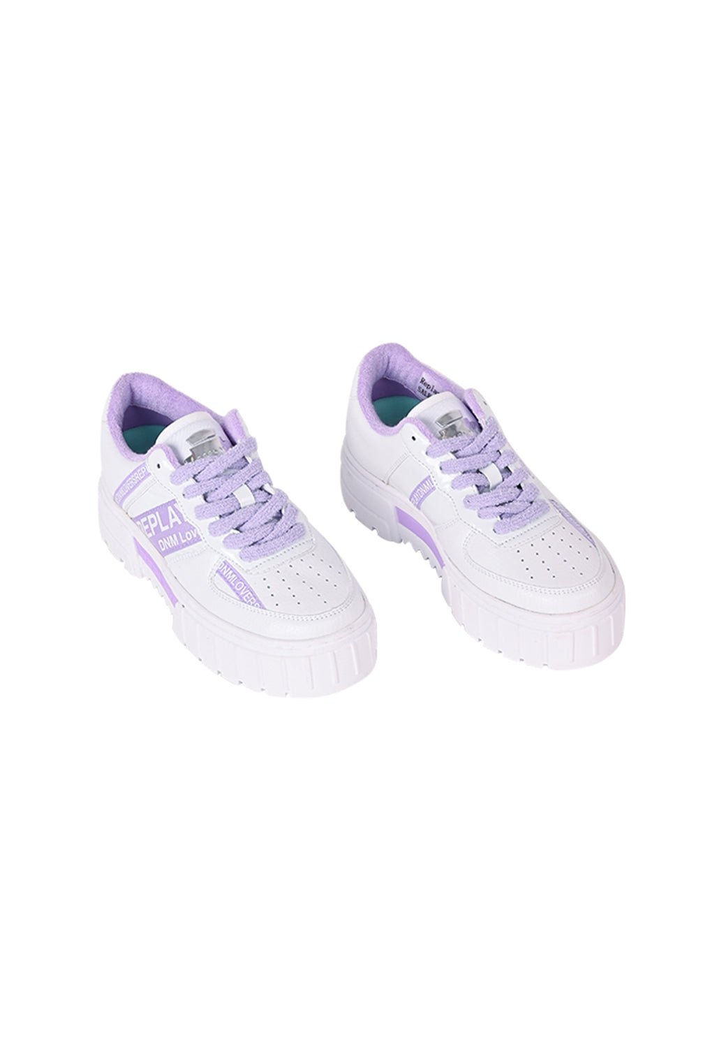 נעלי סניקרס פלטפורמה Disco Multi נשים - Replay