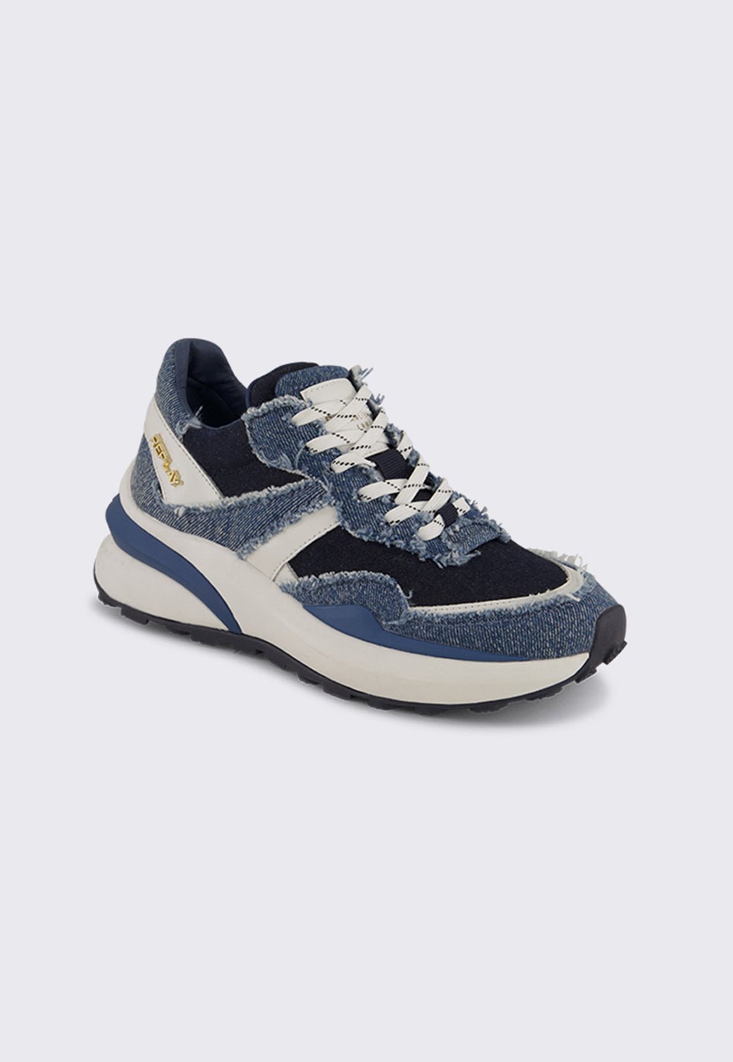 נעלי סניקרס גבוהות Athena Denim נשים - Replay