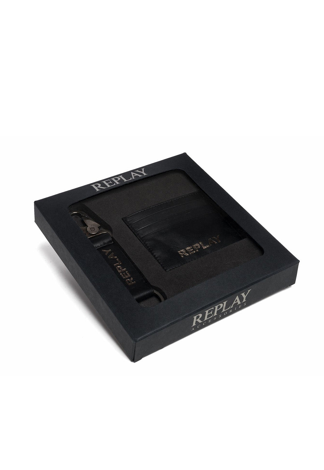 סט ארנק וחגורה גברים - Replay